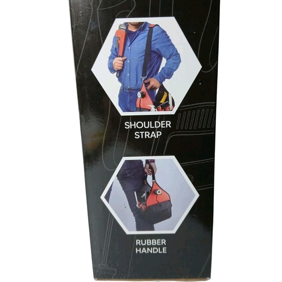 Portable Tool Bag organizer foldable heavy duty 10.5"x11.5"19.5"new in box #1439 - Picture 8 of 9